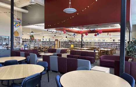Columbia High School Library in Nampa