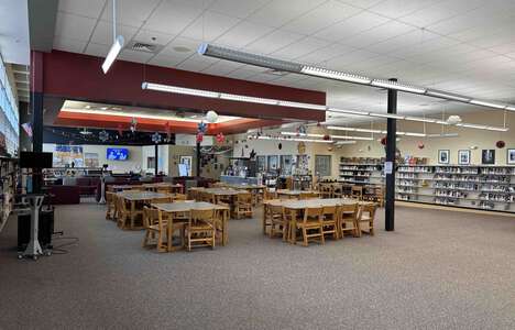 Columbia High School Library in Nampa