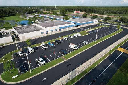 Veterans Elementary School Parking Lot - Side in Wesley Chapel