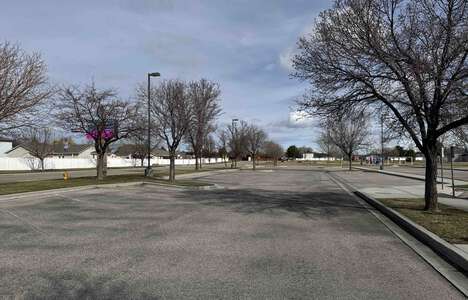 Franklin D. Roosevelt Elementary School Parking Lot - Front in Nampa
