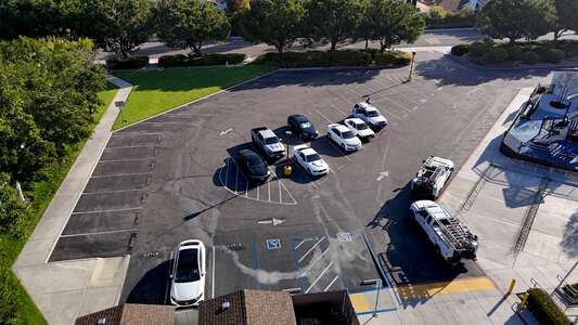 Eastshore Elementary School Parking Lot in Irvine