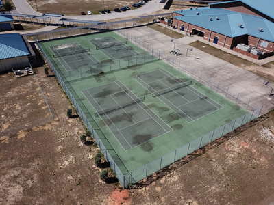 Ridge Community High School Tennis Courts in Davenport
