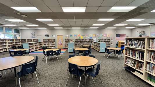 Emma Wilson Elementary School Library in Chico