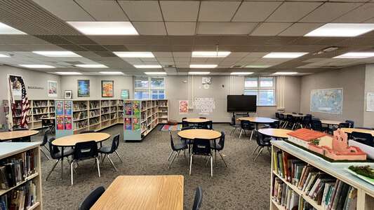 Emma Wilson Elementary School Library in Chico