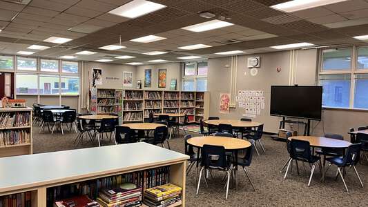 Emma Wilson Elementary School Library in Chico