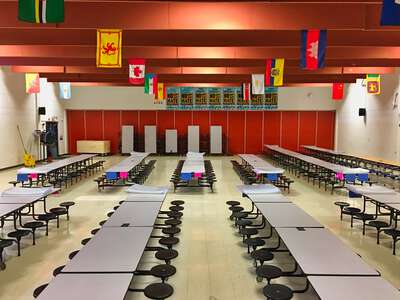 Patton Elementary School Cafeteria in Austin