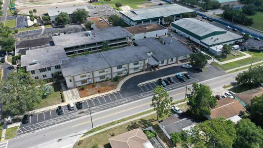 Gulf Middle School Parking Lot - Louisiana Ave in New Port Richey