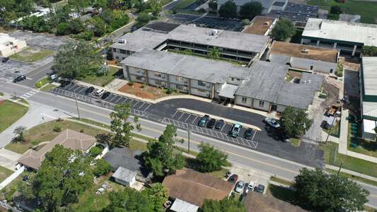 Gulf Middle School Parking Lot - Louisiana Ave in New Port Richey