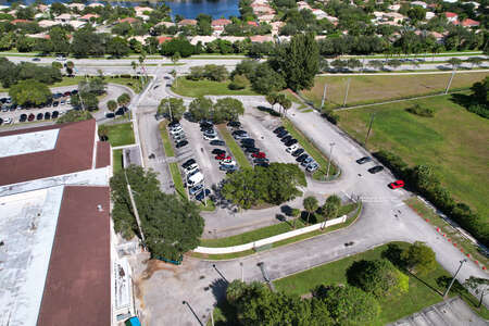 Charles W Flanagan High School Parking Lot - East in Pembroke Pines