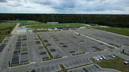 Beachside High School Parking Lot - Back in St. Johns 2