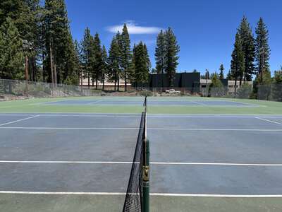 North Tahoe High School Tennis Courts in Tahoe City