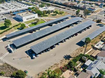 Montgomery High School Parking Lot 1 in San Diego