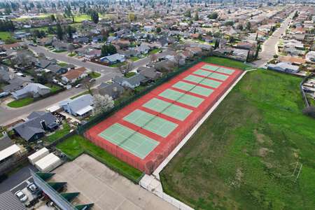 Florin High School Tennis Courts in Sacramento