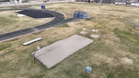 South Middle School Outdoor Basketball Courts in Nampa