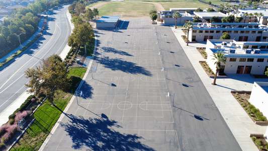 Ethan A. Chase Middle School Outdoor Basketball Courts in Menifee