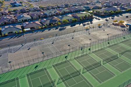 Centennial High School Outdoor Basketball Courts in Las Vegas