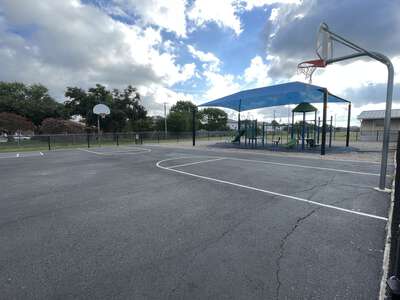 Voigt Arts Integration Academy Outdoor Basketball Courts in Round Rock