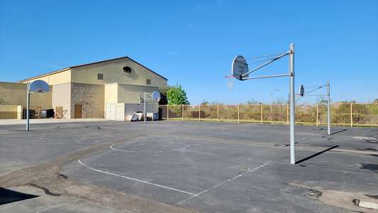 Valley High School Outdoor Basketball Courts in Escondido