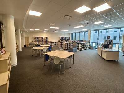New Gahanna Lincoln High School C-2400-Media Center (Library) in Columbus 2