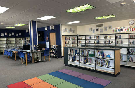 C.W. Beasley Elementary School Library in Mesquite