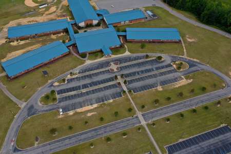 McGee's Crossroads Middle School Parking Lot - Visitor in Benson