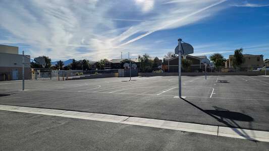 Barber - Shirley A. Elementary School Outdoor Basketball Courts in Las Vegas