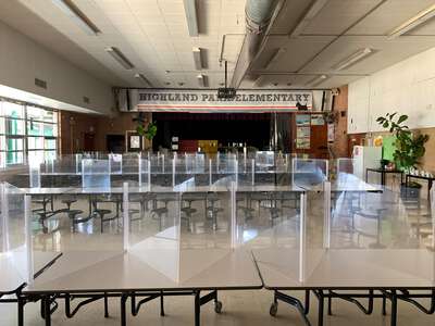 Highland Park Elementary School Cafeteria w/ Stage in Austin