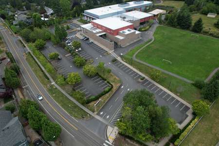 Bonny Slope Elementary School Parking Lot - Front in Beaverton