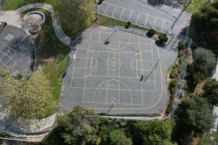 Golden Hill K-8 School Outdoor Basketball Courts in San Diego