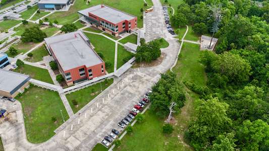 Liberty Magnet High School Parking Lot - Back in Baton Rouge