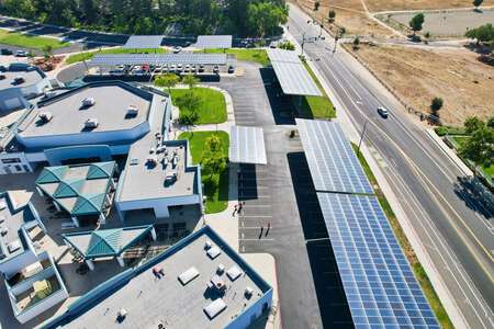 James L. Day Middle School Parking Lot in Temecula