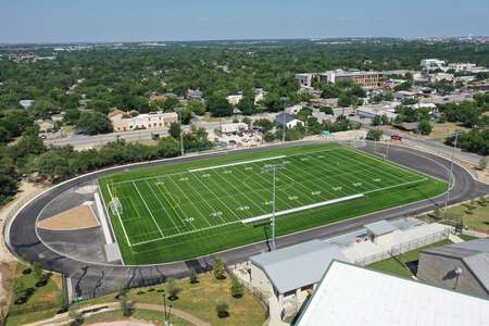 C.D. Fulkes Middle School Football Field in Round Rock