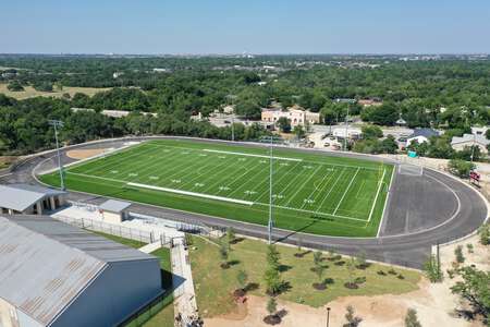 C.D. Fulkes Middle School Football Field in Round Rock