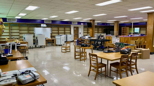 Key Middle School Library in Houston