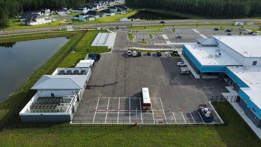 Magnolia Oaks Academy Parking Lot - Rear in St. Augustine 2