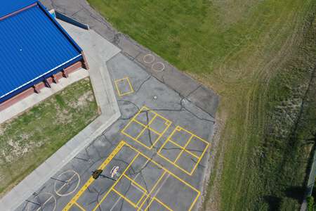 Jefferson Elementary School Blacktop in Pocatello