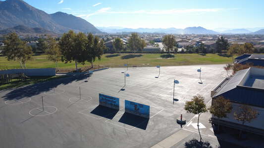 Mesa View Elementary School Outdoor Basketball Courts 2 in Menifee