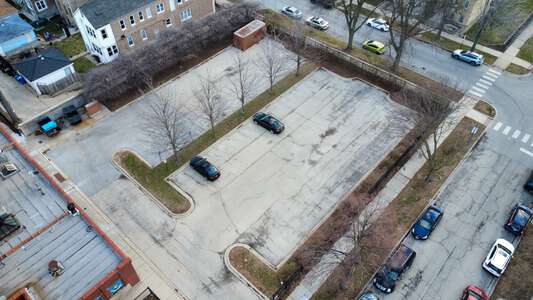 Evergreen Academy Middle School Parking Lot in Chicago 2