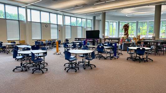 Paul Duke STEM High School Media Center in Norcross