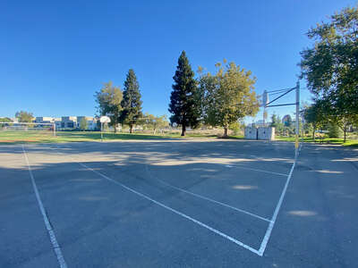 Arthur A. Benjamin Health Professions Outdoor Basketball Courts in Sacramento