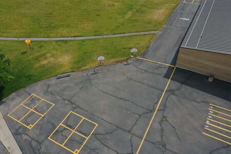 Ellis Elementary School Outdoor Basketball Courts in Pocatello