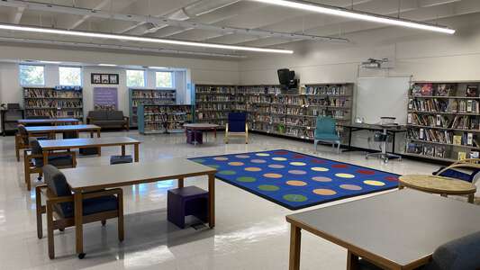 Lithia Springs Elementary School (2461) Library in Valrico