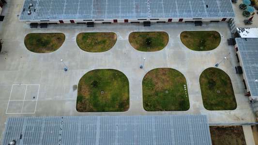 Major General Raymond Murray High School Courtyard in Vista 2