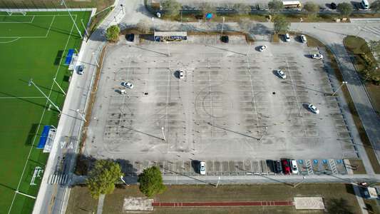 Cypress Bay High School Parking Lot - Main in Weston