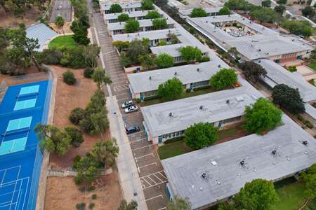 La Mesa Arts Academy Parking Lot - Front in La Mesa