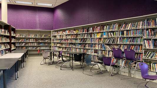 River Ridge High School Media Center in New Port Richey