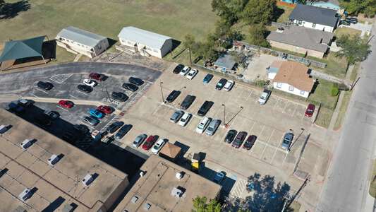 Maude Logan Elemenary School Parking Lot in Fort Worth