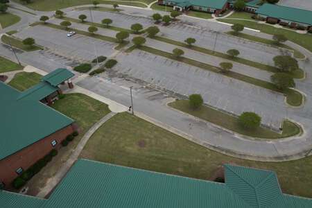 Riverwood Middle School Parking Lot - Front in Clayton
