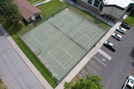 Spokane Garry Middle School Tennis Courts in Spokane