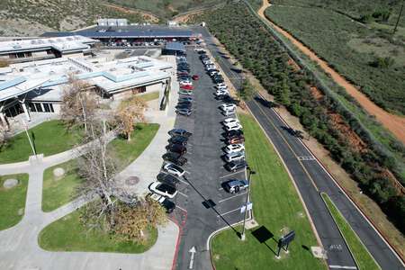 Steele Canyon High School Parking Lot - Side in Spring Valley 2